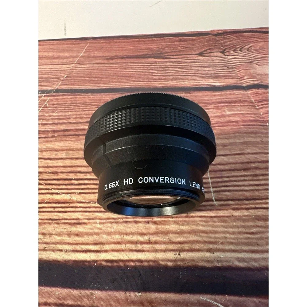 Raynox Wide Angle 72mm Conversion Lens 0.66X Made In Japan w/uv + Case